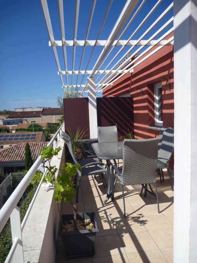 Sea View Apartment Marseillan  Bagian luar foto